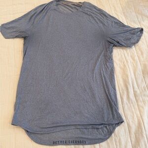 lululemon athletica Blue Short Sleeve Tee